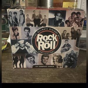 The Ultimate History Of Rock 'N' Roll Collection 10 CD Set 150 Songs USED